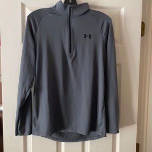 Under armour grey quarter zip